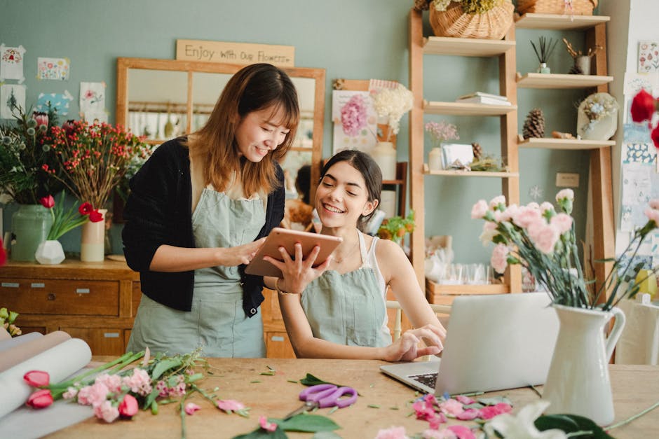 A person managing their online store using an e-commerce platform, looking focused and strategic in their approach to business growth.